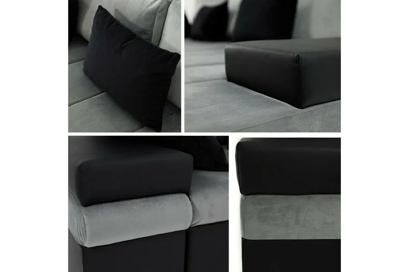 Naoma 3-sits Hörnbäddsoffa NO_BRAND Beige - Møbler - Sofaer - Sovesofaer - Sovesofa divan