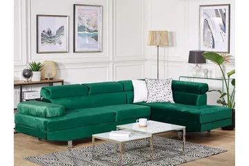 Norreia 5-seters Hjørnesovesofa Venstre - Møbler - Sofaer - Sovesofaer - Hjørnesovesofa