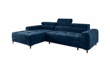Rathkeale 3-sits Hörnbäddsoffa Dark blue - Møbler - Sofaer - Sovesofaer - Sovesofa divan
