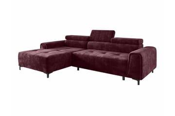 Rathkeale 3-sits Hörnbäddsoffa Purple - Møbler - Sofaer - Sovesofaer - Hjørnesovesofa
