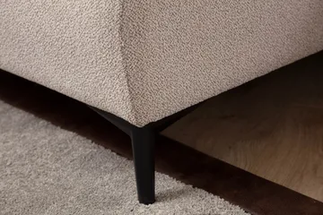 Rebelo Sovesofa med divan - Beige - Møbler - Sofaer - Sovesofaer - Hjørnesovesofa