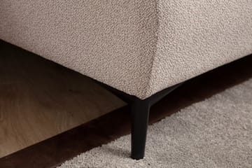 Rebelo Sovesofa med divan - Beige - Møbler - Sofaer - Sovesofaer - Hjørnesovesofa