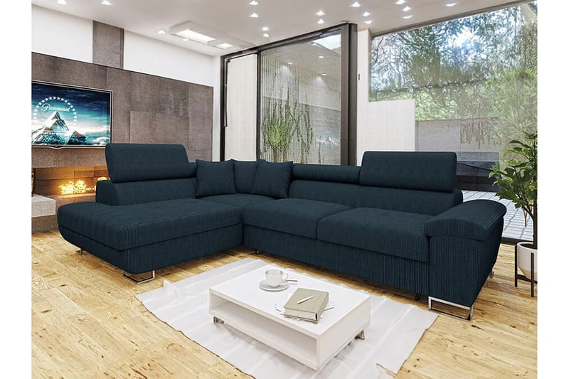 Reginia 3-seters Hjørnesovesofa - Møbler - Sofaer - Sovesofaer - Hjørnesovesofa