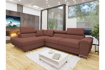 Reginia 3-seters Hjørnesovesofa - Møbler - Sofaer - Sovesofaer - Hjørnesovesofa