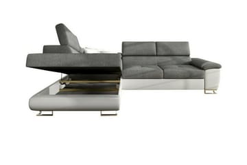 Reginia 3-sits Hörnbäddsoffa White - Møbler - Sofaer - Sovesofaer - Hjørnesovesofa