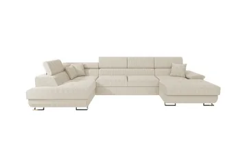 Reginia 4-seters Hjørnesovesofa - Møbler - Sofaer - Sovesofaer - Hjørnesovesofa