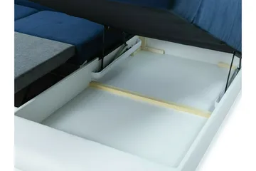 Reginia 4-sits Hörnbäddsoffa 375 cm Dark blue - Møbler - Sofaer - Sovesofaer - Sovesofa divan