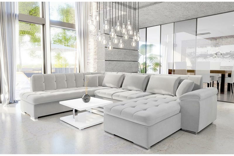 Sakri 5-seters Hjørnesovesofa - Møbler - Sofaer - Sovesofaer - Hjørnesovesofa