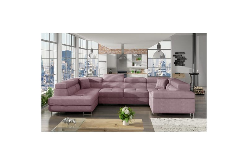 Seksjon Eltap Letto 340x202x90 cm, Soro 61, Venstre