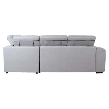 Hjørnesovesofa Selmar Høyre - Grå - Møbler - Sofaer - Sovesofaer - Hjørnesovesofa