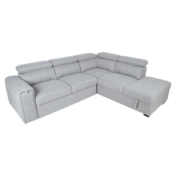 Hjørnesovesofa Selmar Høyre - Grå - Møbler - Sofaer - Sovesofaer - Hjørnesovesofa