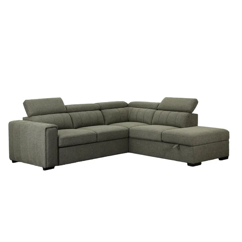 Hjørnesovesofa Selmar Høyre, Lysegrønn