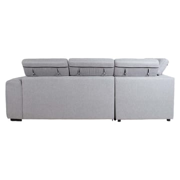Hjørnesovesofa Selmar Venstre - Grå - Møbler - Sofaer - Sovesofaer - Hjørnesovesofa