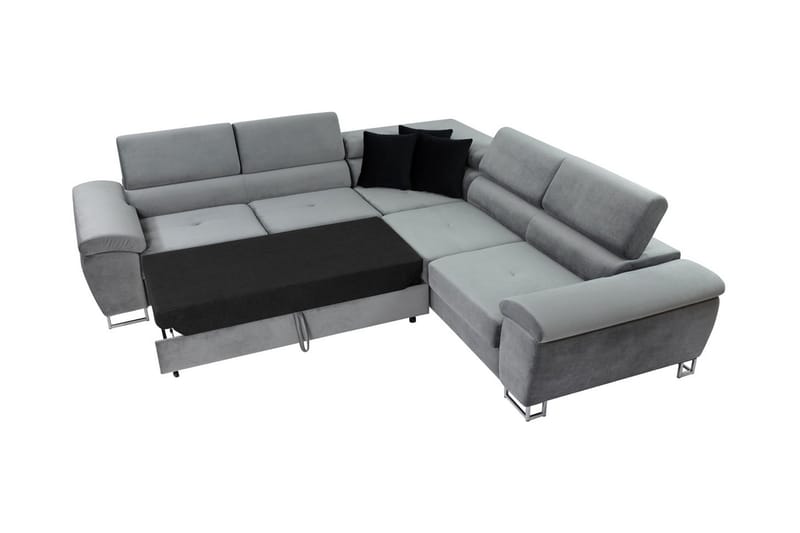 Sovesofa 4-seters L-formet 275x275 cm Universal - Hjørnesovesofa