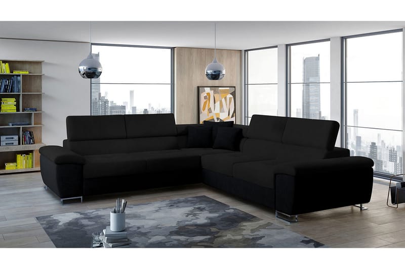 Sovesofa 4-seters L-formet 275x275 cm Universal - Hjørnesovesofa