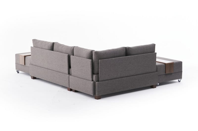 Sovesofa Bulgaria - Grå - Møbler - Sofaer - Sovesofaer - Hjørnesovesofa
