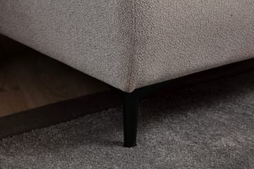Sovesofa med divan Demeden - Grå - Møbler - Sofaer - Sovesofaer - Hjørnesovesofa