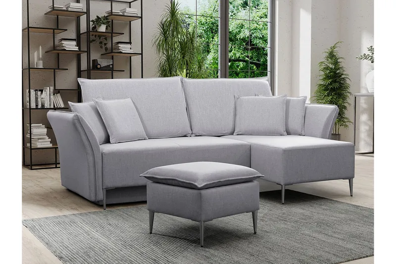 Staffin 3-seters hjørnesovesofa - Møbler - Sofaer - Sovesofaer - Hjørnesovesofa