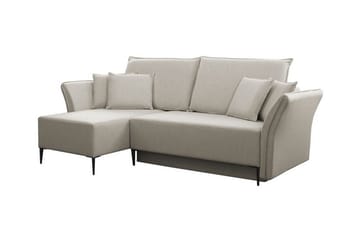 Staffin 3-sits Hörnbäddsoffa beige - Møbler - Sofaer - Sovesofaer - Hjørnesovesofa