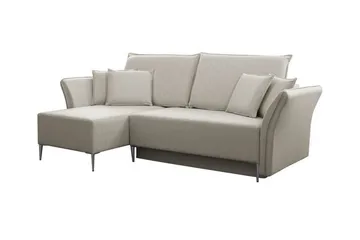Staffin 3-sits Hörnbäddsoffa beige - Møbler - Sofaer - Sovesofaer - Hjørnesovesofa