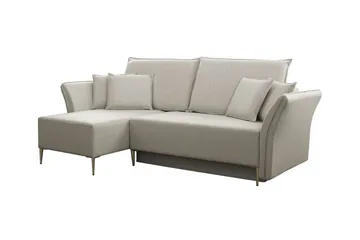 Staffin 3-sits Hörnbäddsoffa beige - Møbler - Sofaer - Sovesofaer - Hjørnesovesofa