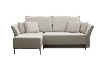 Staffin 3-sits Hörnbäddsoffa beige - Møbler - Sofaer - Sovesofaer - Hjørnesovesofa