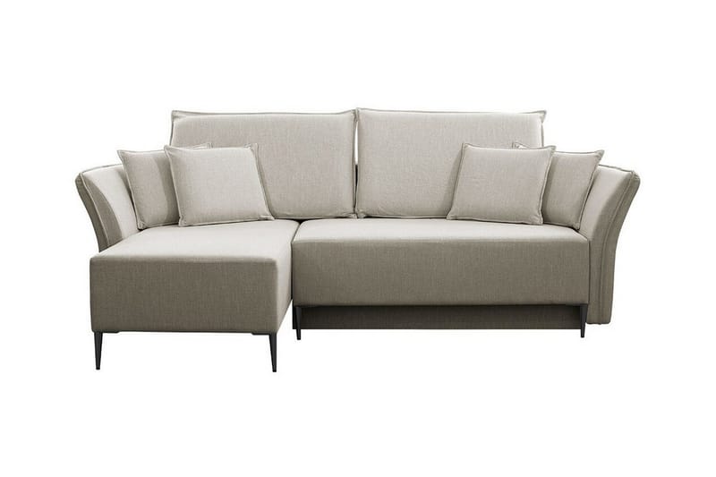 Staffin 3-sits Hörnbäddsoffa beige - Møbler - Sofaer - Sovesofaer - Hjørnesovesofa