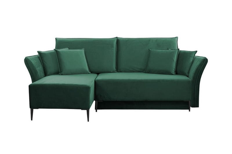 Staffin 3-sits Hörnbäddsoffa Dark green - Møbler - Sofaer - Sovesofaer - Hjørnesovesofa