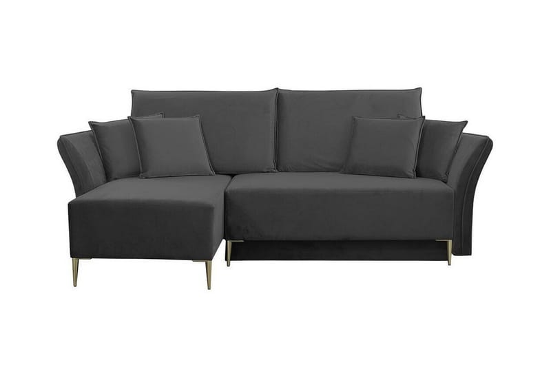 Staffin 3-sits Hörnbäddsoffa Dark grey - Møbler - Sofaer - Sovesofaer - Hjørnesovesofa