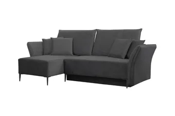 Staffin 3-sits Hörnbäddsoffa Dark grey - Møbler - Sofaer - Sovesofaer - Hjørnesovesofa