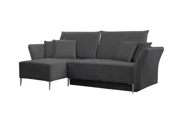 Staffin 3-sits Hörnbäddsoffa Dark grey - Møbler - Sofaer - Sovesofaer - Sovesofa divan