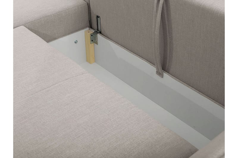 Staffin 3-sits Hörnbäddsoffa Light grey/Dark grey - Møbler - Sofaer - Sovesofaer - Hjørnesovesofa