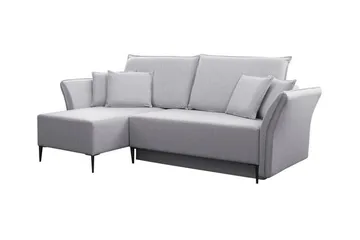 Staffin 3-sits Hörnbäddsoffa Light grey/Dark grey - Møbler - Sofaer - Sovesofaer - Sovesofa divan