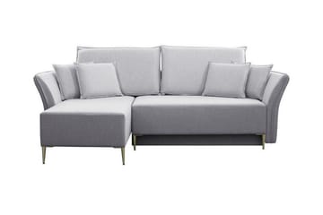 Staffin 3-sits Hörnbäddsoffa Ljusgrå - Møbler - Sofaer - Sovesofaer - Hjørnesovesofa