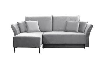 Staffin 3-sits Hörnbäddsoffa Ljusgrå - Møbler - Sofaer - Sovesofaer - Hjørnesovesofa