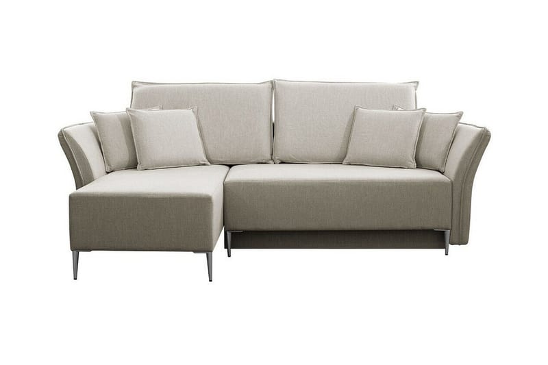 Staffin 3-sits Hörnbäddsoffa NO_BRAND beige - Møbler - Sofaer - Sovesofaer - Hjørnesovesofa