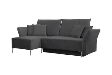 Staffin 3-sits Hörnbäddsoffa NO_BRAND Dark grey - Møbler - Sofaer - Sovesofaer - Sovesofa divan