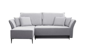 Staffin 3-sits Hörnbäddsoffa NO_BRAND Light grey/Dark grey - Møbler - Sofaer - Sovesofaer - Hjørnesovesofa
