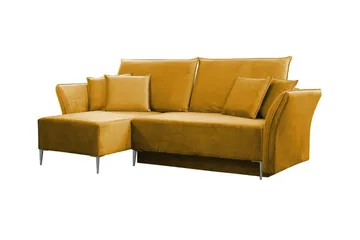 Staffin 3-sits Hörnbäddsoffa Yellow - Møbler - Sofaer - Sovesofaer - Hjørnesovesofa