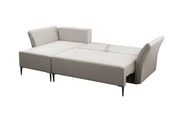 Staffin 3-sits Hörnbäddsoffa Pink - Møbler - Sofaer - Sovesofaer - Hjørnesovesofa