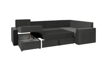 Staffin 4-seters hjørnesovesofa - Møbler - Sofaer - Sovesofaer - Hjørnesovesofa