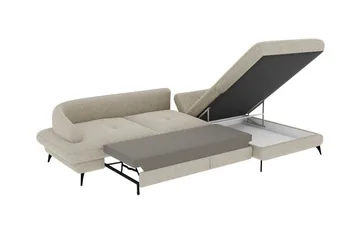 Telford 3-seters Hjørnesovesofa - Møbler - Sofaer - Sovesofaer - Sovesofa divan