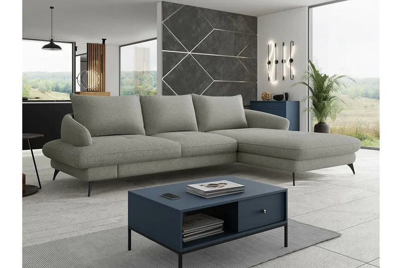 Telford 3-seters Hjørnesovesofa - Møbler - Sofaer - Sovesofaer - Hjørnesovesofa