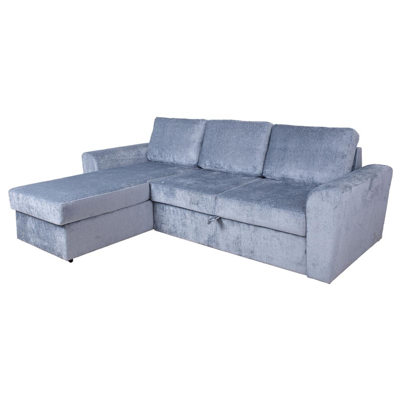 Hjørnesovesofa Tjörnö - Blågrå - Møbler - Sofaer - Sovesofaer - Hjørnesovesofa