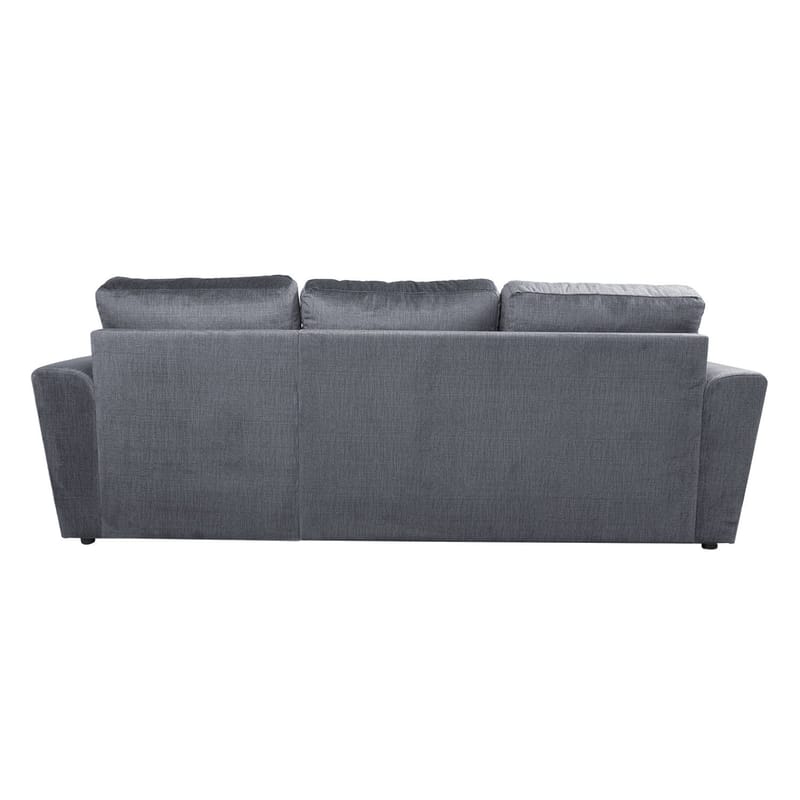 Hjørnesovesofa Tjörnö - Blågrå - Møbler - Sofaer - Sovesofaer - Hjørnesovesofa