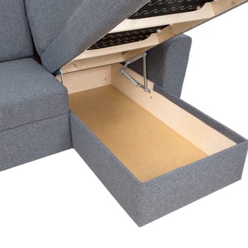 Hjørnesovesofa Tjörnö - Grå - Møbler - Sofaer - Sovesofaer - Langsgående sovesofa