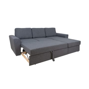 Hjørnesovesofa Tjörnö - Grå - Møbler - Sofaer - Sovesofaer - Langsgående sovesofa