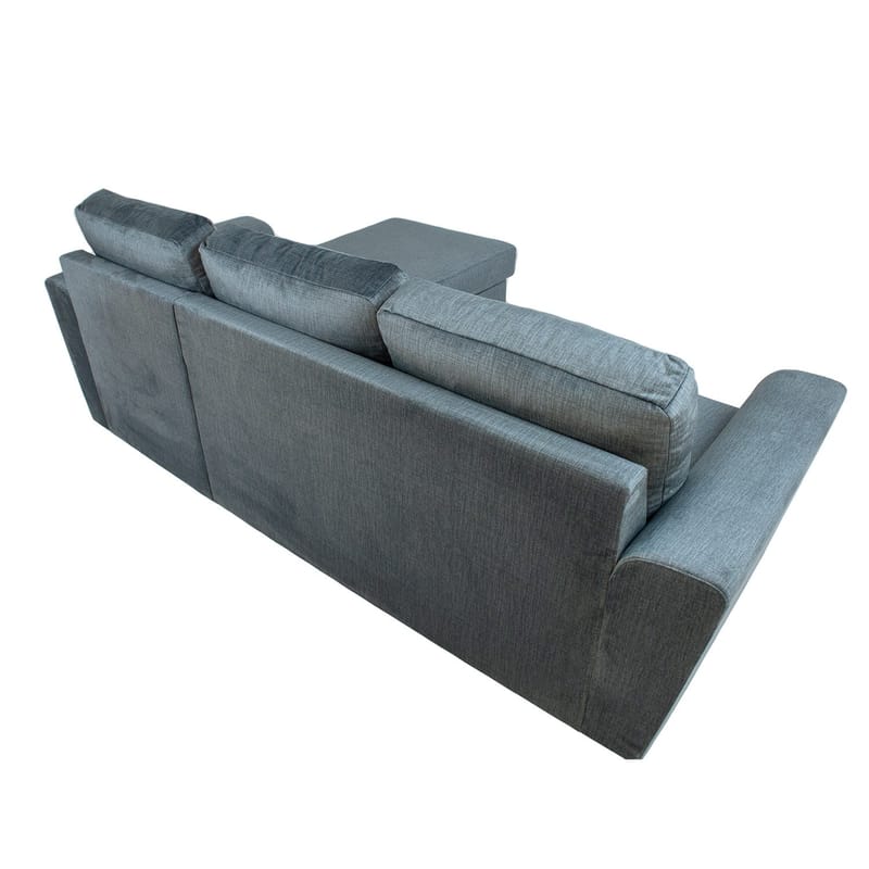 Hjørnesovesofa Tjörnö - Grønn fløyel - Møbler - Sofaer - Sovesofaer - Hjørnesovesofa