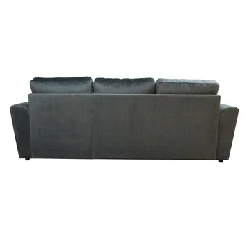 Hjørnesovesofa Tjörnö - Grønn fløyel - Møbler - Sofaer - Sovesofaer - Hjørnesovesofa