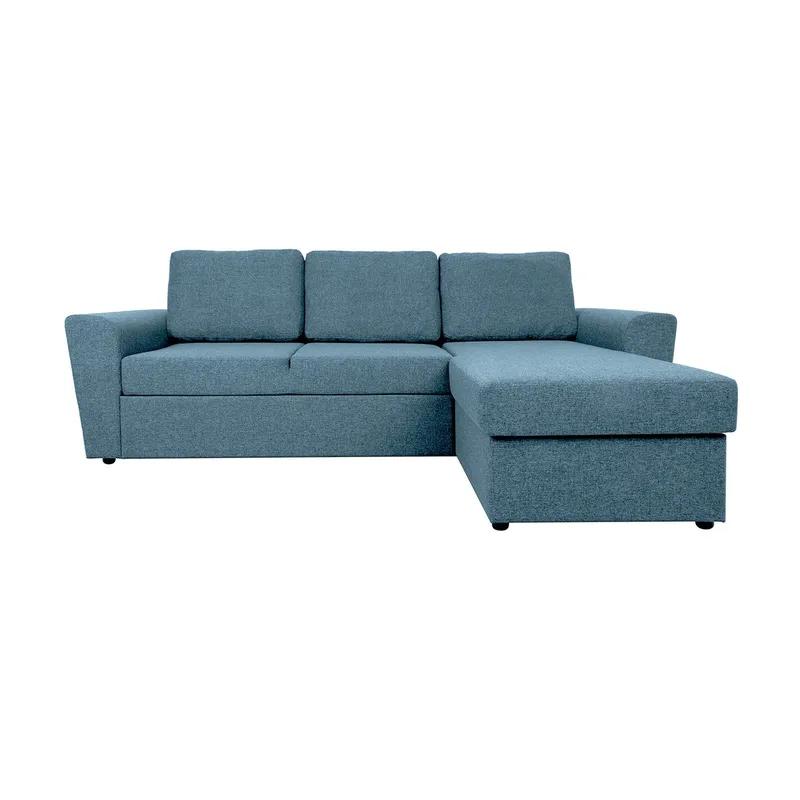 Hjørnesovesofa Tjörnö - Lyseblå - Møbler - Sofaer - Sovesofaer - Hjørnesovesofa